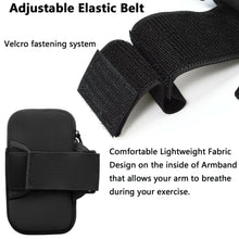 Load image into Gallery viewer, Waterproof Sport Arm Band Cell Phone Holder Running Jogging Gym Armband Bag Case
