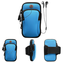 Load image into Gallery viewer, Waterproof Sport Arm Band Cell Phone Holder Running Jogging Gym Armband Bag Case
