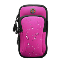 Load image into Gallery viewer, Waterproof Sport Arm Band Cell Phone Holder Running Jogging Gym Armband Bag Case
