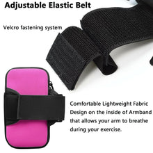 Load image into Gallery viewer, Waterproof Sport Arm Band Cell Phone Holder Running Jogging Gym Armband Bag Case
